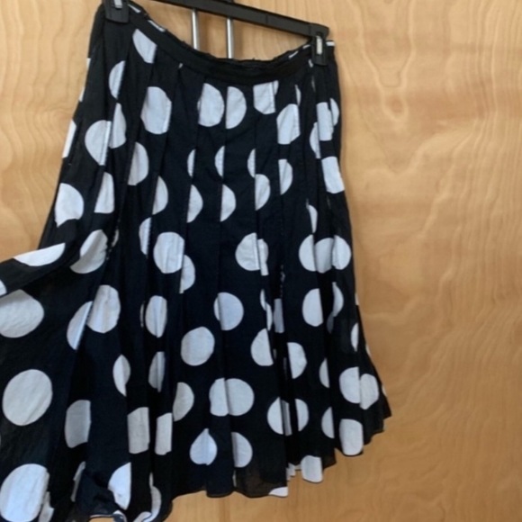 Focus 2000 skirt polka dot cotton size 10mp - Picture 2 of 5
